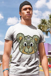 AJ 5 Jade Horizon DopeSkill T-Shirt SNK Bear Graphic