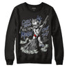 Midnight Navy 4s DopeSkill Sweatshirt Gettin Bored With This Money Graphic - Black