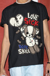 AJ 4 Sail Canvas DopeSkill T-Shirt Love Sick Graphic