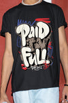 AJ 4 Sail Canvas DopeSkill T-Shirt New Paid In Full Graphic