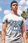 AJ 6 University Blue DopeSkill T-Shirt SNK Bear Graphic