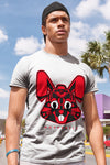 AJ 4 Red Thunder DopeSkill T-shirt Sneaker Rabbit Graphic