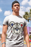 AJ 4 Sail Canvas DopeSkill T-Shirt SNK Bear Graphic