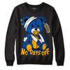 Dunk Blue Jay and University Gold DopeSkill Sweatshirt Hurt Bear Graphic Streetwear - Black