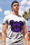 AJ 13 Court Purple DopeSkill T-Shirt SNK Bear Graphic