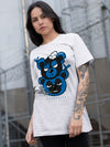 AJ 1 Dark Marina Blue DopeSkill T-Shirt New Double Bear Graphic