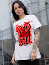 AJ 9 Chile Red DopeSkill T-Shirt New Paid In Full Graphic