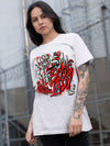 AJ 9 Chile Red DopeSkill T-Shirt Boss Lady Graphic