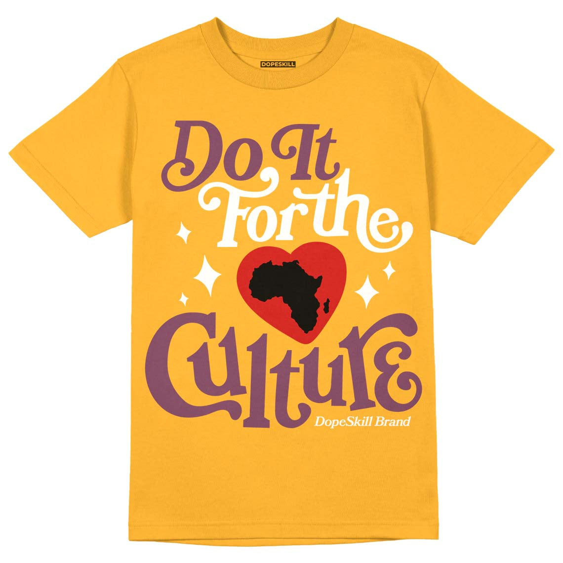 Jordan 1 Retro High OG Brotherhood DopeSkill University Gold T-Shirt Do It For The Culture Graphic Streetwear