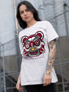 AJ 3 Cardinal Red DopeSkill T-Shirt Robo Bear Graphic