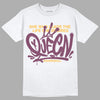 Brotherhood 1s High OG DopeSkill T-Shirt Queen Graphic - White 