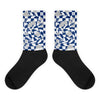 Mushroom Sublimated Socks Match AJ 13 French Blue