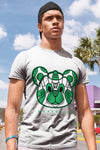 AJ 13 Lucky Green DopeSkill T-Shirt SNK Bear Graphic