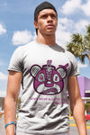 AJ 1 Retro High OG Bordeaux DopeSkill T-Shirt Sneaker Bear Head Graphic