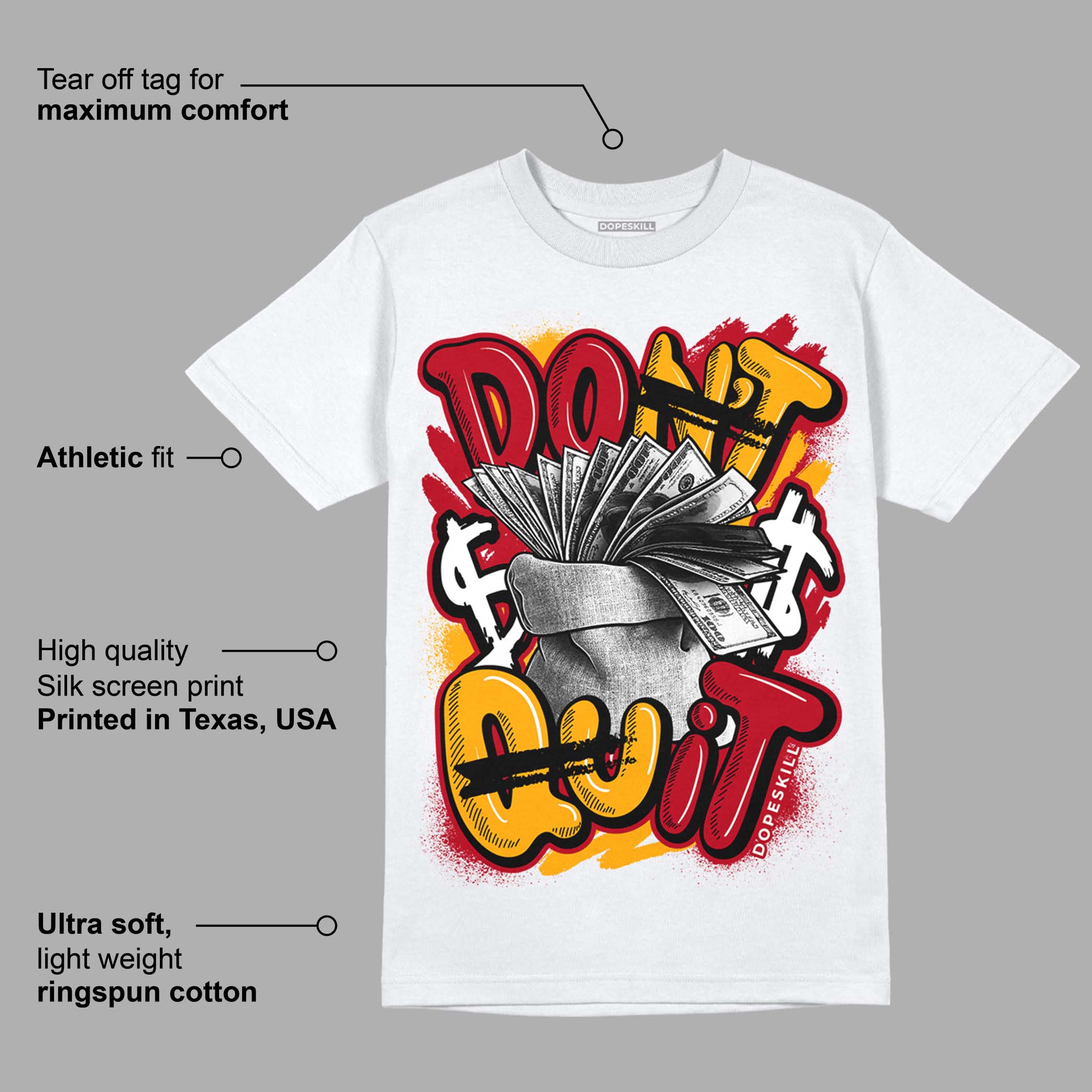 Cardinal 7s DopeSkill T-Shirt Don't Quit Graphic in 2023