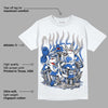 True Blue 1s DopeSkill T-Shirt Chillin Graphic