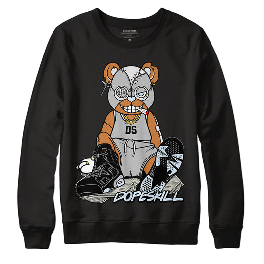 Black Metallic Chrome 6s DopeSkill Sweatshirt Greatest Graphic - Black