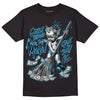 University Blue 13s DopeSkill T-Shirt Gettin Bored With This Money Graphic - Black 