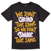 Brotherhood 1s High OG DopeSkill T-Shirt Grind Shine Graphic - Black