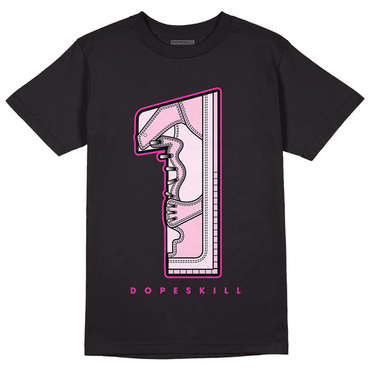 Triple Pink Dunk Low DopeSkill T-Shirt No.1 Graphic - Black