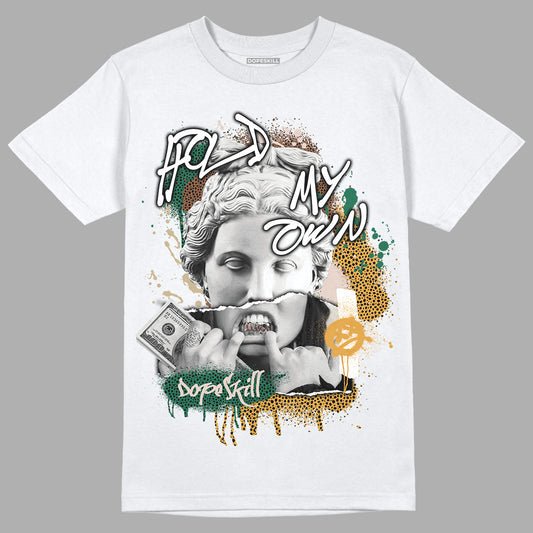 Safari Dunk Low DopeSkill T-Shirt Hold My Own Graphic - White 