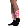 Mushroom Sublimated Socks Match AJ 5 GS Pinksicle