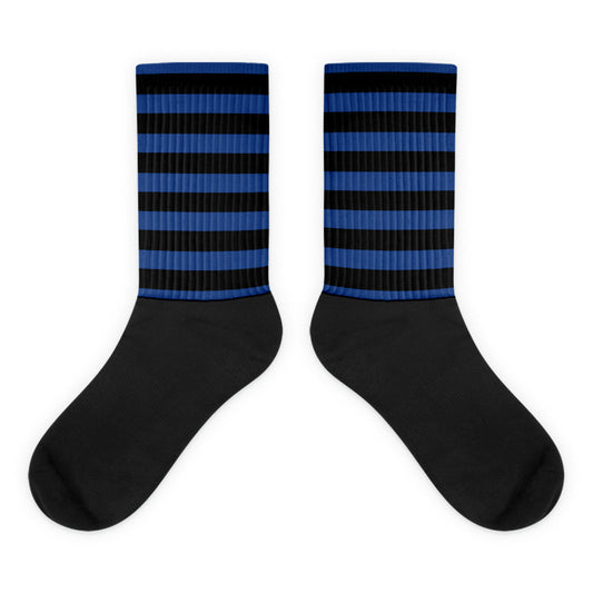 Jordan 13 Brave Blue Dopeskill Socks HS Graphic
