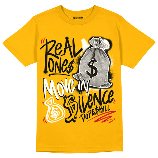 AJ 13 Del Sol DopeSkill Del Sol T-shirt Real Ones Move In Silence Graphic