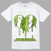 Dunk Low 'Chlorophyll' DopeSkill T-Shirt Juneteenth Heart Graphic - White 