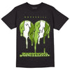 Dunk Low 'Chlorophyll' DopeSkill T-Shirt Juneteenth Heart Graphic - Black 