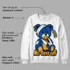 Dunk Blue Jay and University Gold DopeSkill Sweatshirt Hurt Bear Graphic