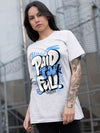 AJ 6 University Blue DopeSkill T-Shirt New Paid In Full Graphic