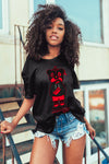 AJ 14 Low Red Lipstick DopeSkill T-Shirt Sneaker Bear Graphic