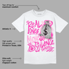 Triple Pink Dunk Low DopeSkill T-Shirt Real Ones Move In Silence Graphic