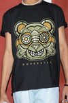 AJ 5 Jade Horizon DopeSkill T-Shirt Robo Bear Graphic