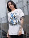 AJ 6 University Blue DopeSkill T-Shirt MOMM Bear Graphic
