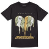 Jordan 5 Jade Horizon DopeSkill T-Shirt Juneteenth Heart Graphic - Black 