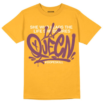 Brotherhood 1s High OG DopeSkill University Gold T-shirt Queen Graphic