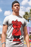 AJ 9 Chile Red DopeSkill T-Shirt Sneaker Bear Graphic