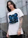 AJ 1 Dark Marina Blue DopeSkill T-Shirt Robo Bear Graphic