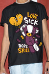 AJ 1 Retro High OG Brotherhood DopeSkill T-Shirt Love Sick Graphic