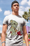 AJ 5 Jade Horizon DopeSkill T-Shirt Broken Heart Graphic