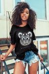 AJ 11 Cool Grey DopeSkill T-Shirt SNK Bear Graphic