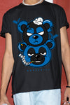 AJ 1 Dark Marina Blue DopeSkill T-Shirt New Double Bear Graphic