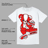 Cherry 11s DopeSkill T-Shirt Sneakerhead BEAR Graphic