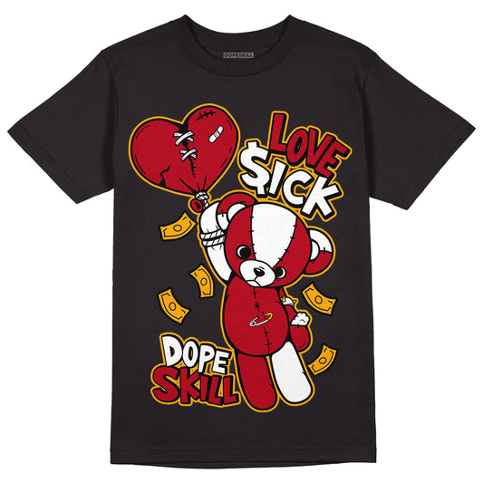 Cardinal 7s DopeSkill T-Shirt Love Sick Graphic - Black 