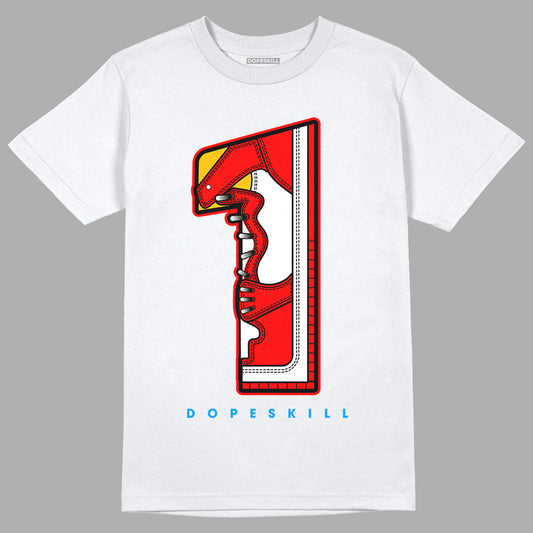 Fruity Pebbles Dunks DopeSkill T-Shirt No.1 Graphic - White