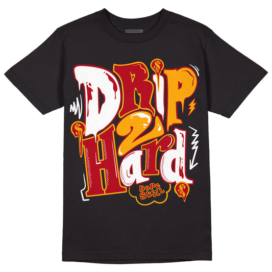 Cardinal 7s DopeSkill T-Shirt Drip Too Hard Graphic - Black 