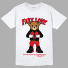 AJ 4 Red Thunder DopeSkill T-shirt Fake Love Graphic