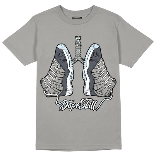 Cool Grey 11s DopeSkill Grey T-shirt Breathe Graphic, hiphop tees, grey graphic tees, sneakers match shirt
